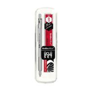 Scrikss Graph-x 0.5 mm Kurşuni Versatil Kalem 0.5 mm + Silgi 3'lü Set
