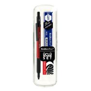 Scrikss Graph-X Kırmızı 0.7 mm 3'lü Kalem Set