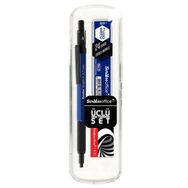 Scrikss Graph-X Metal Color 0.7 mm 3'lü Versatil Kalem Set Mavi