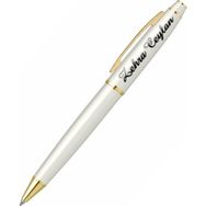Scrikss İsme Özel Tükenmezkalem Noble 35 Beyaz Altın