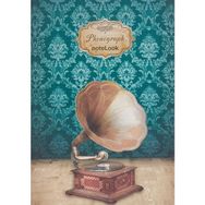 Scrikss Notelook Retro Phonograph Multi Defter