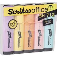 Scrikss Office SH712 5'li Fosforlu Kalem