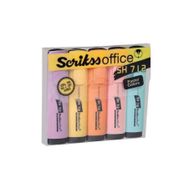 Scrikss Sh712 5li Pastel Renkler Fosforlu Kalem Seti