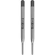Scrikss Siyah 2'li Blister 0.7 mm Dev Refilli Tükenmez Kalem Ucu