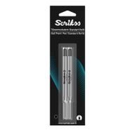 Scrikss Siyah 2'li Blister Tükenmez Kalem Standart Refill