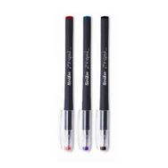 Scrikss Speed Gel 0.7 3'lü Siyah Mavi Kırmızı Tükenmez Kalem Set