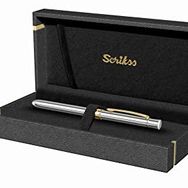 Scrikss Trio 93 Multifonksiyon Krom Altın Tükenmez Kalem