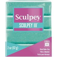 Sculpey 5796206 Turkuaz Glitter 57 gr Polimer Kil