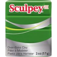 Sculpey III 322 Leaf Green Polimer Kil