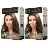 Sea Color 2 Adet 8/0 Açık Kumral 2 Li Set Krem Saç Boyası