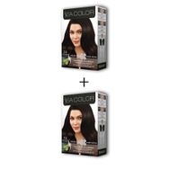 Sea Color 3.0 Koyu Kahve 2x2 Tüp Krem Saç Boyası