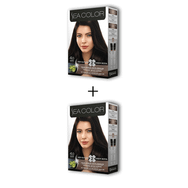 Sea Color 4/0 Kahve 2x2 Tüp Krem Saç Boyası