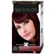 Sea Color 4/65 Şarap Kızılı 100 ml Saç Boyası