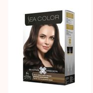 Sea Color 6.1 Küllü Koyu Kumral 2 Adet Saç Boyası