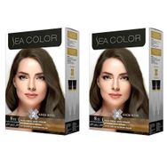 Sea Color 8.11 Yoğun Açık Küllü Kumral 2 Adet İki Tüplü Set Saç Boyası