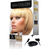 Sea Color Buğday Sarısı No:9.0 2x2 Tüp Krem Saç Boyası Seti