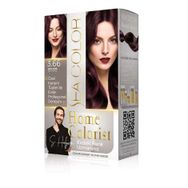 Sea Color Home Colorist 3.66 Kızıl Mor Set Saç Boyası
