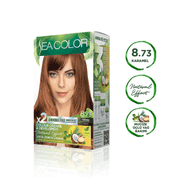 Sea Color Natural Amonyaksız Natural Effect Karamel 8.73 Saç Boyası