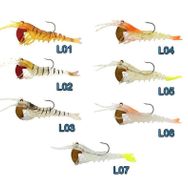 Sea Horse Manic 3D Shrimp 7 cm Karides Silikon Yem