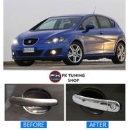 Seat Leon 2 2 Kapı 2006 2012 Paslanmaz Çelik Krom Kapı Kolu
