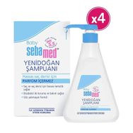 Sebamed 4x500 ml Yenidoğan Bebek Şampuanı