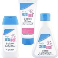 Sebamed Bebe Yenidoğan 250 ml Şampuanı + 200 ml Bebek Kremi + 200 ml Bebe Losyonu