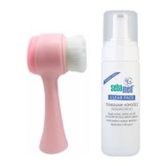Sebamed Cilt Yüz Temizleme Fırçası ve Clear Face Temizleme Köpüğü