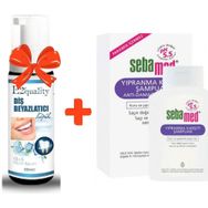 Sebamed Repair 200 ml Onarıcı Saç Bakım Şampuanı + E2quality 60 ml Diş Beyazlatıcı Köpük Seti