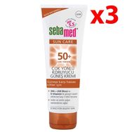 Sebamed SPF 50 75 ml 3 Adet Çok Yönlü Koruyucu Güneş Kremi