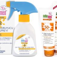 Sebamed Sun Care SPF50+ 200 ml ve SPF50+ 75 ml Çok Yönlü Çocuk Güneş Kremi