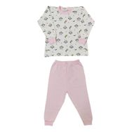 Sebi 2405 Pembe Bebek Pijama Takımı