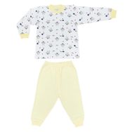 Sebi 2405 Sarı Bebek Pijama Takımı