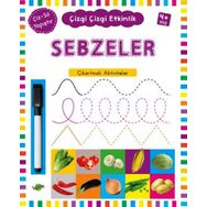 Sebzeler 4 Yaş ve Üstü Çizgi Etkinlik - Kolektif