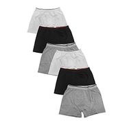Sedef Yıldızı Karışık Likralı Pamuklu 6`lı Paket İç Giyim Erkek Boxer