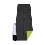 Seeka Yoga Stüdyo Serisi TPE Charcoal/Yeşil Yoga Mat