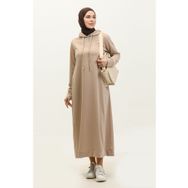 Sefamerve 0190-12 Bej Kadın Elbise