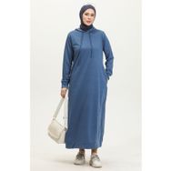 Sefamerve 0190-21 İndigo Kadın Elbise