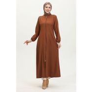 Sefamerve 1013-01 Kahverengi Kadın Ferace