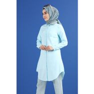 Sefamerve 6472-12 Turkuaz Kadın Tunik
