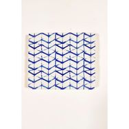 Şeker Portakalım Tekli 10 x 10 cm Beyaz - Mavi Dekoratif Figürlü Doğal Gider Taşı Kapağı Banyo Süsü