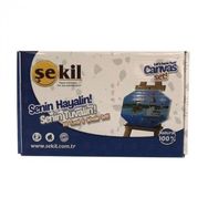 Şekil KLTVL Kil Tuval ve Şövale Seti