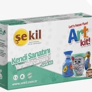 Şekil Seramik Yapım Sanat Seti