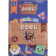 Şekiller - Doru Etkinlik ve Boyama - Yediveren Çocuk