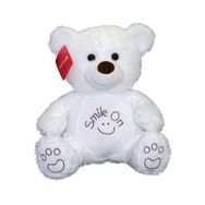 Selay Beyaz Göbekli Ayı 40 cm Peluş Oyuncak