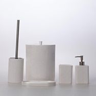 Selim Linen İnci Banyo Seti