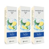 Selin 3x180 ml Cam Şişe Nemlendiricili Limon Kolonyası