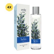 Selin 80 Derece 4x200 ml Pet Şişe Ardıç Kolonyası