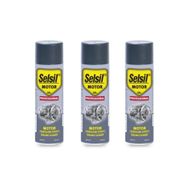 Selsil 3x200 ml Motor Temizleme Spreyi