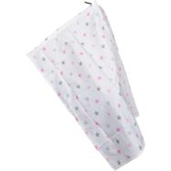Sema Baby Çok Amaçlı Pembe Yıldız 11x78 cm Emzirme Örtüsü