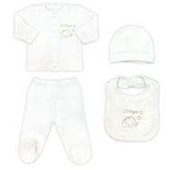 Sema Baby Organic  5 Parça Hastane Çıkışı Zıbın Seti